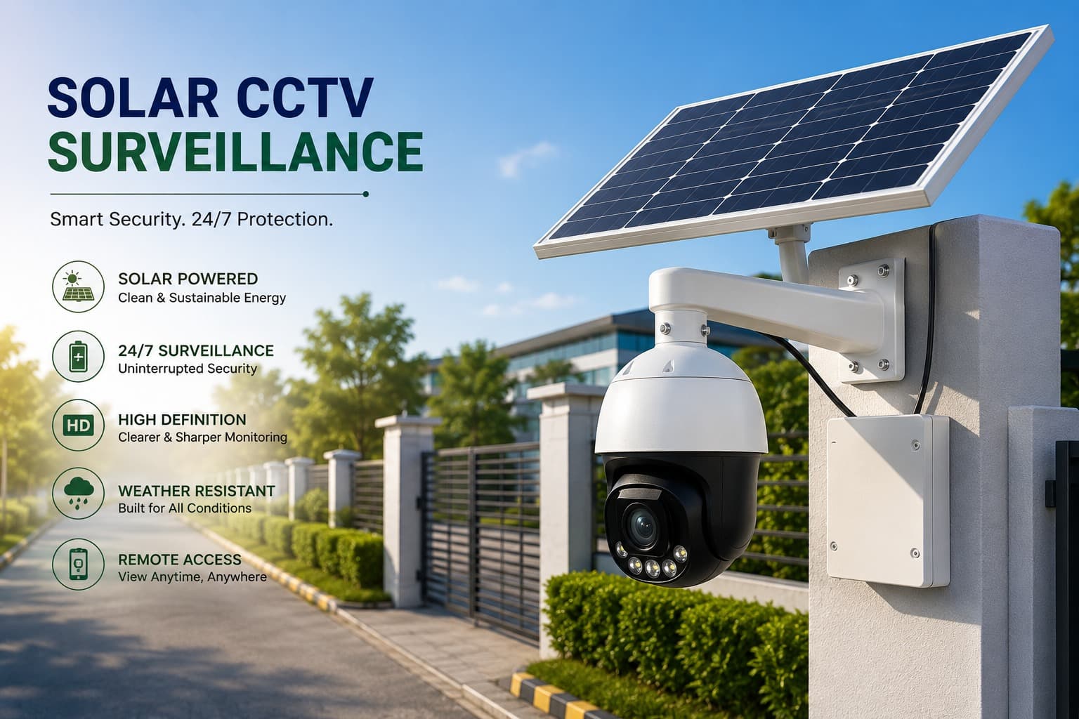 Solar CCTV Surveillance