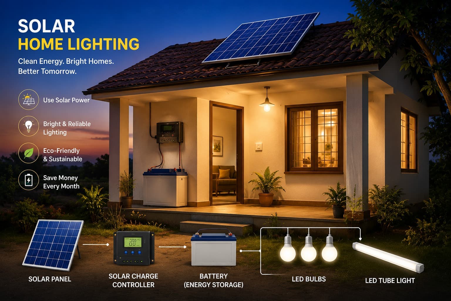 Solar Home Lighting