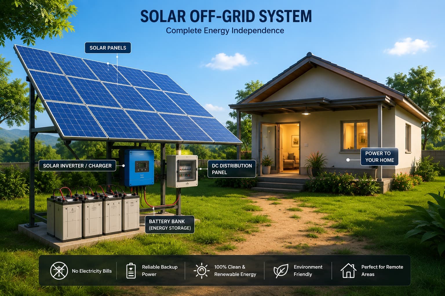 Solar Off-Grid System