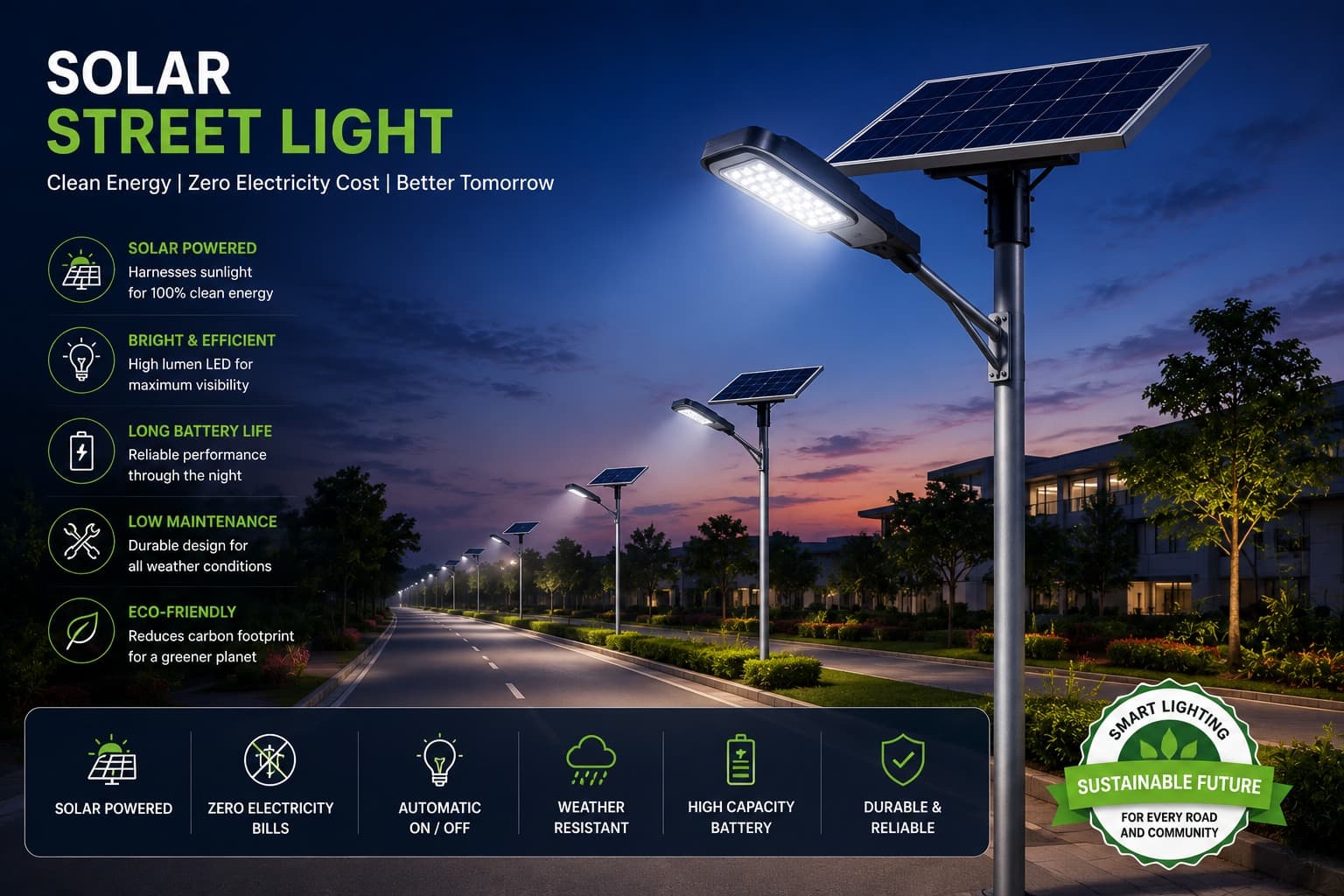 Solar Street Light